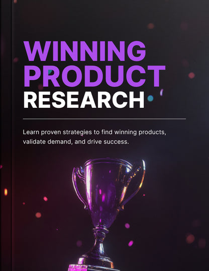 Winning Product Research - Ebook